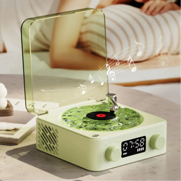 Retro Bluetooth Vinyl Record Player