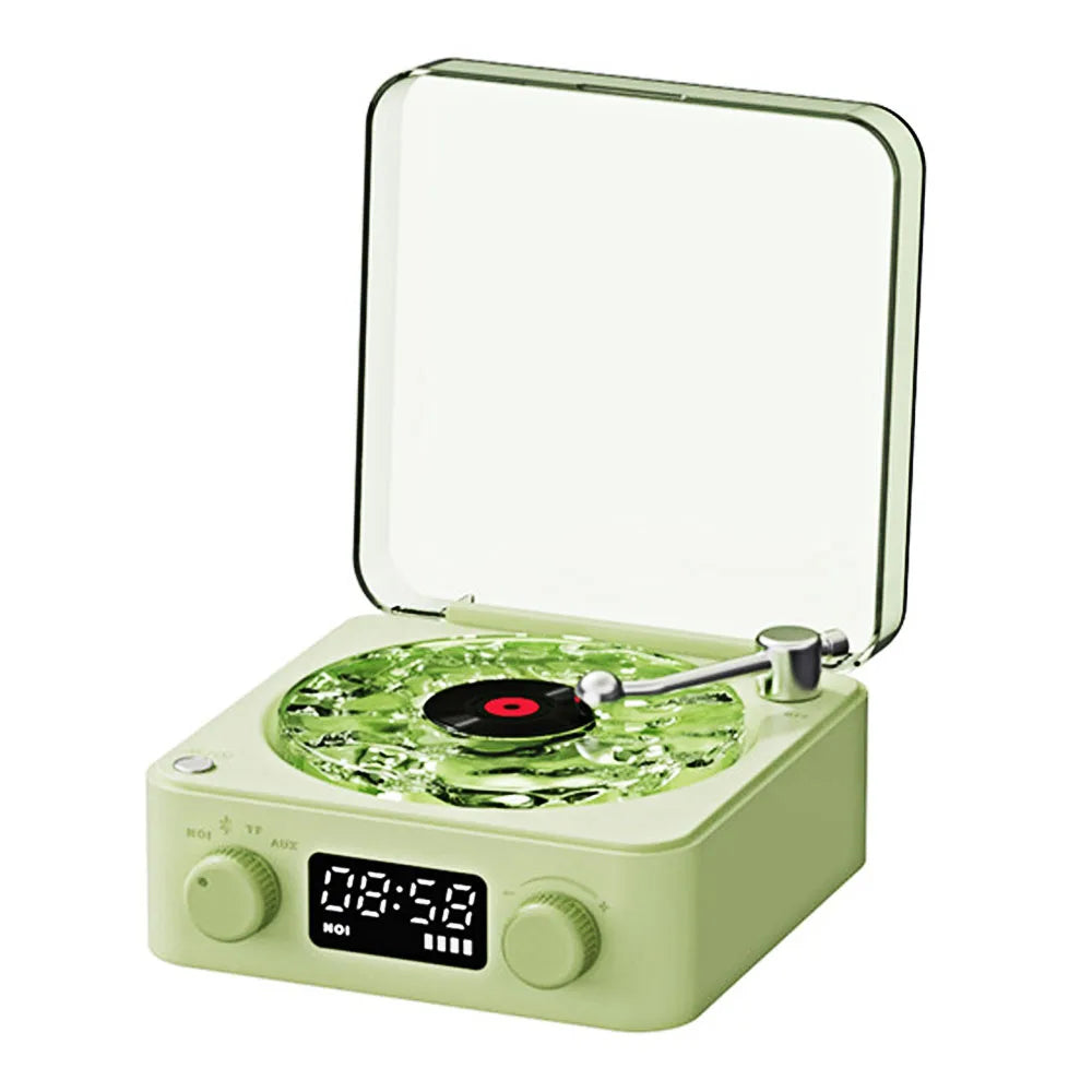 Retro Bluetooth Vinyl Record Player